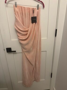 JLUXLABEL Blush True Bliss Maxi Skirt. NWT